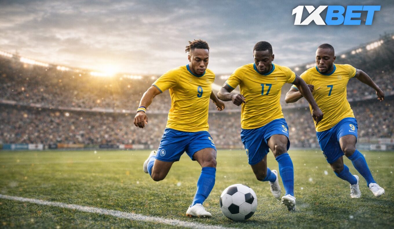 1xBet football au Gabon