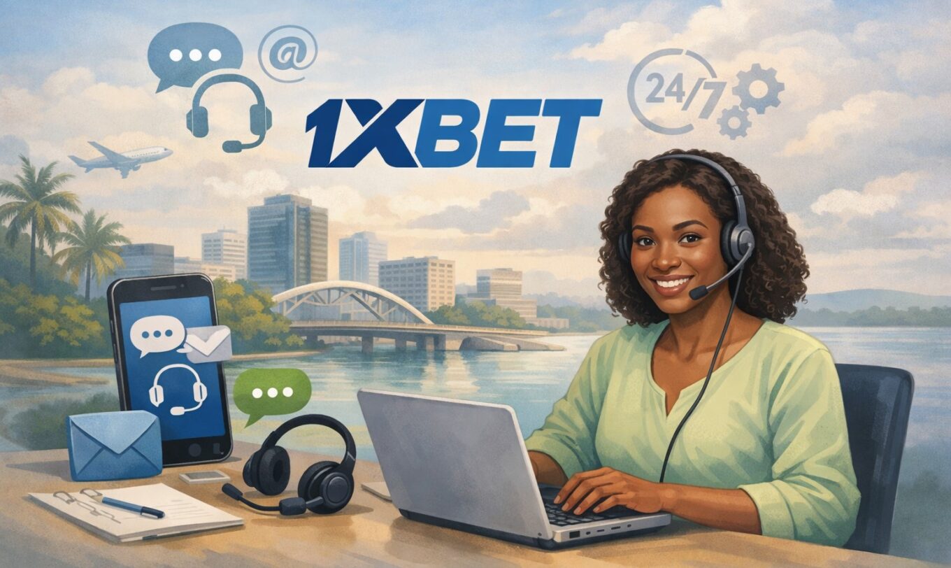 Contacter le support 1xBet au Gabon